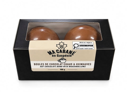 Boules de chocolat chaud et guimauves