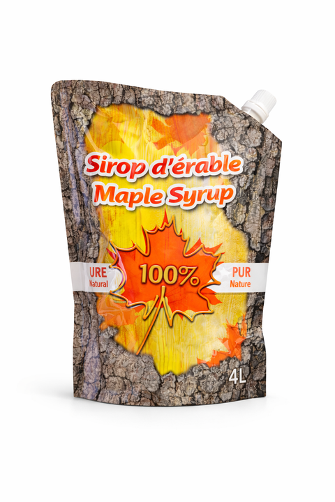 Sirop d’Érable en Pochette – Ambré