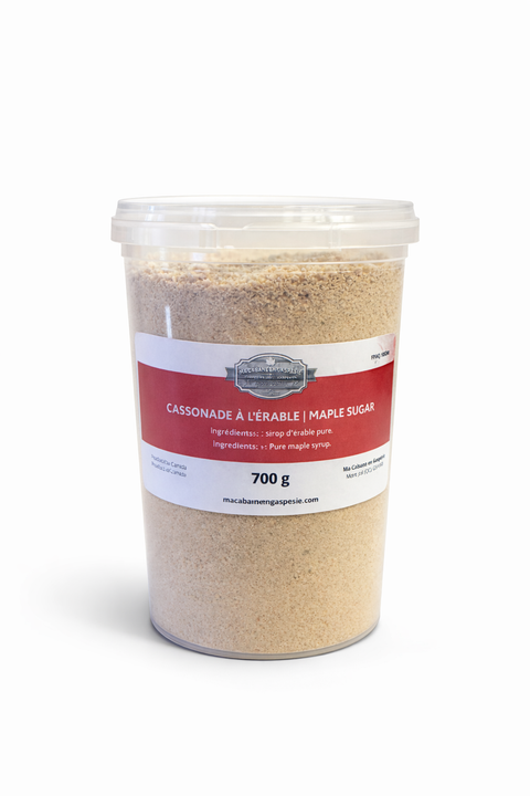 Sucre d'érable granulé fin