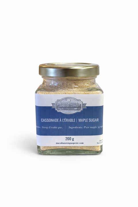 Sucre d'érable granulé fin