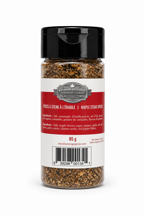 Épices à steak à l’érable – Assaisonnement BBQ