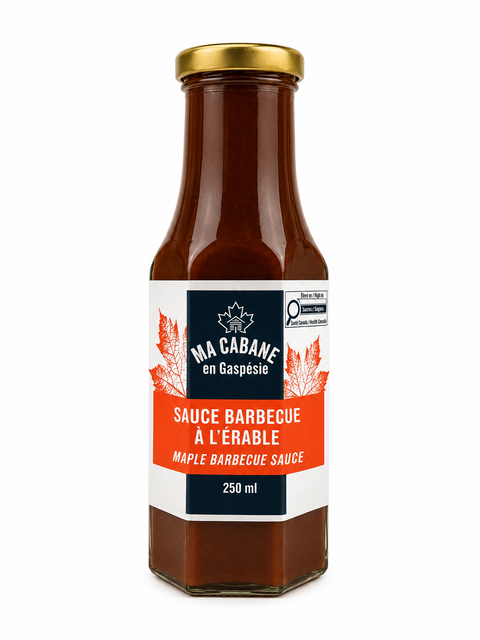 Sauce BBQ à l’érable – 250 ml